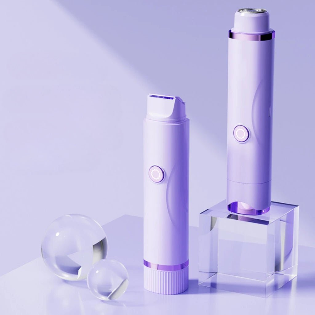 Body and Facial Hair Removal Device Finishing Touch - Fast, Painless Hair Removal Wherever You Are!